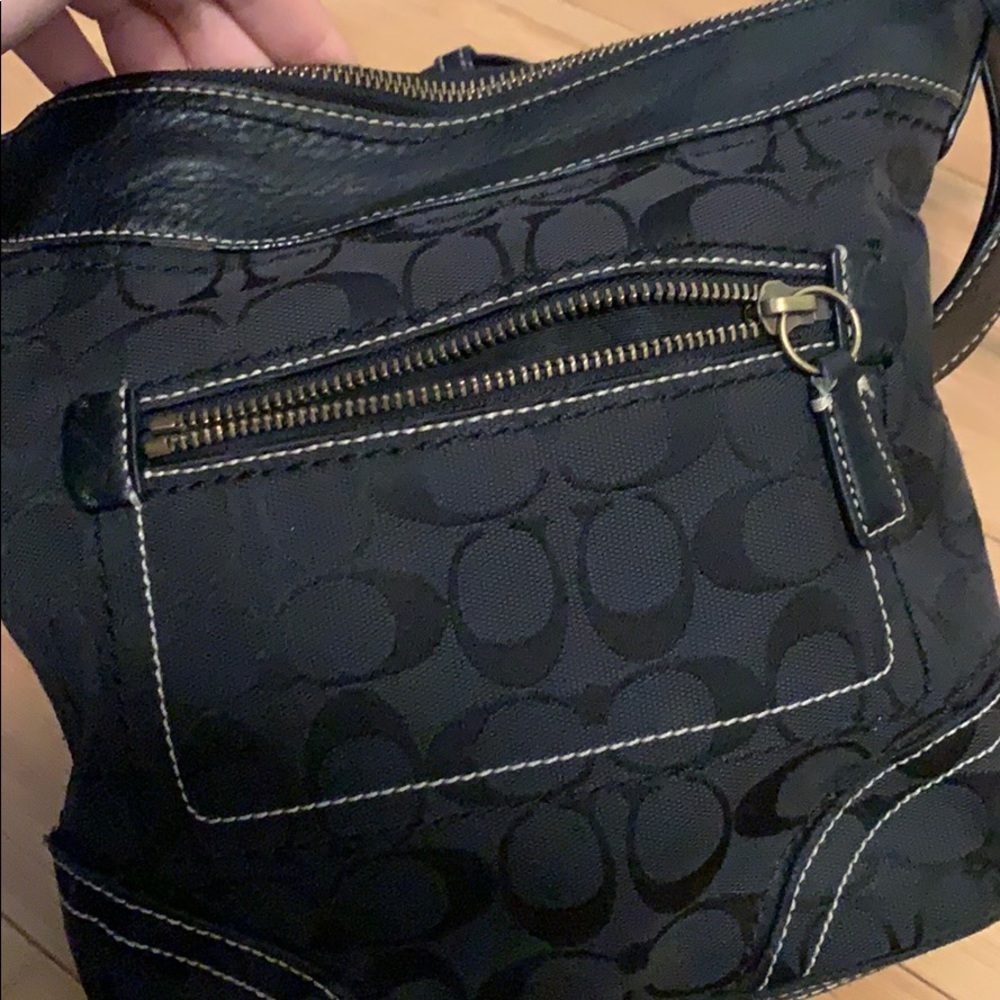 Mae File Crossbody In Signature Canvas Coach Bag - image 4